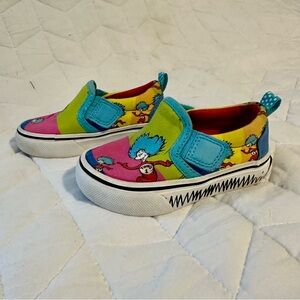 Skechers Dr. Seuss Thing 1 & 2 Kids Slip-On Sneakers Limited Edition